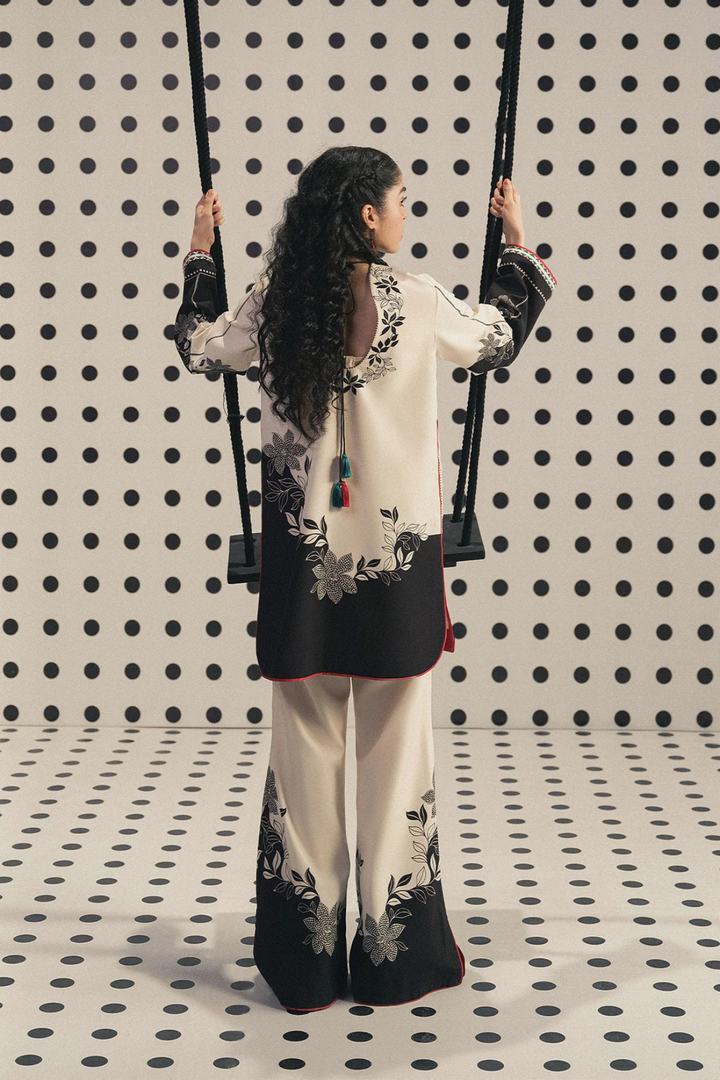 Delta 2 Piece Printed Dress