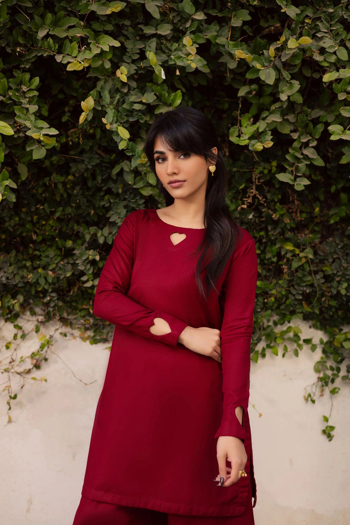 Scarlet Farshi Shalwar